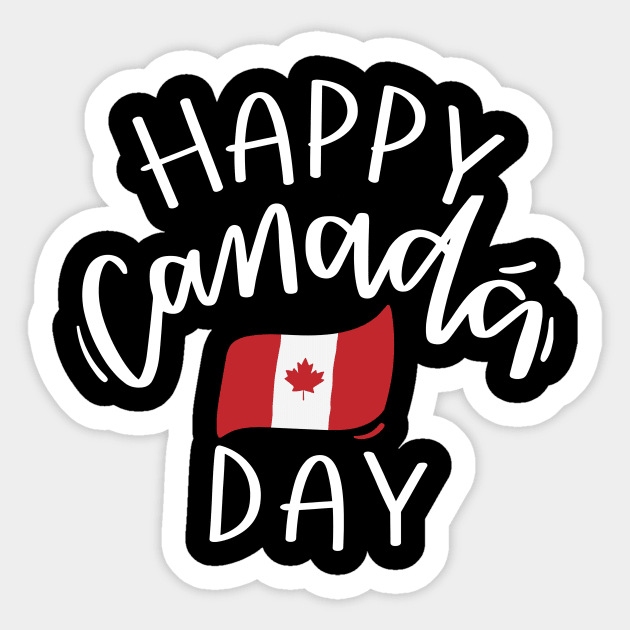Happy Canada Day Sticker by Teewyld
